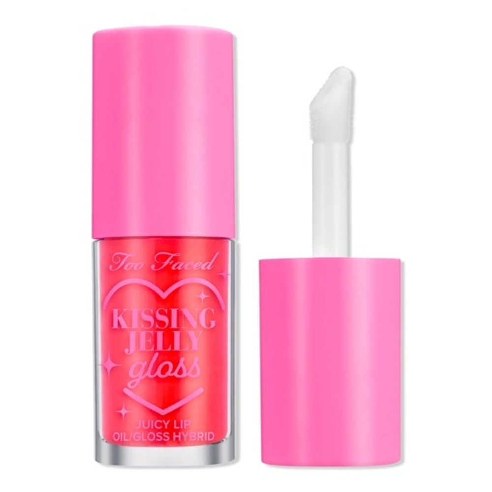 ✨ Too Faced Kissing Jelly Gloss – Sour Watermelon 🍉